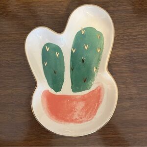 Cactus trinket tray